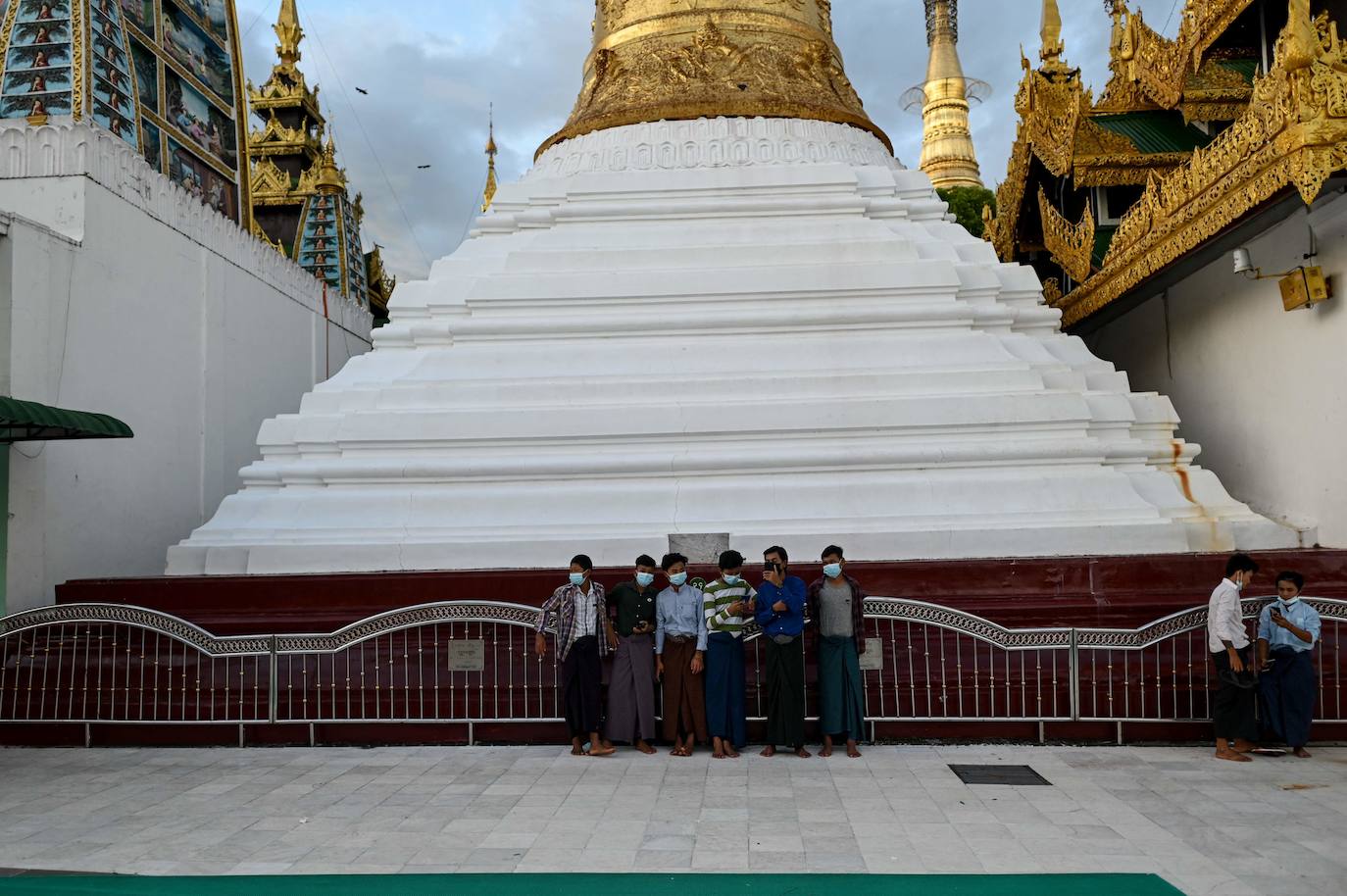 Fotos: Día de la luna llena de Thadingyut