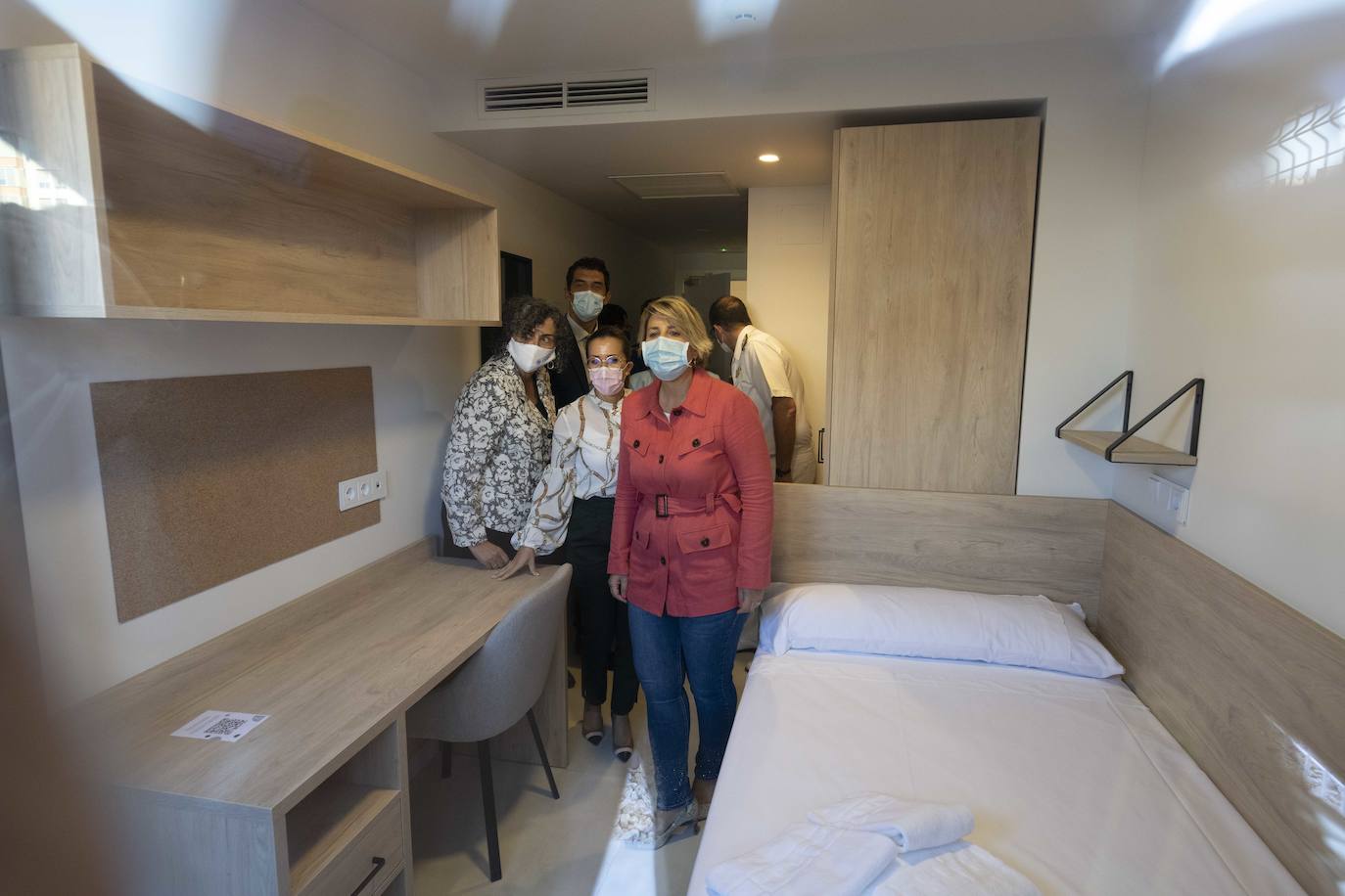 Fotos: La nueva residencia de la UPCT ya está al completo