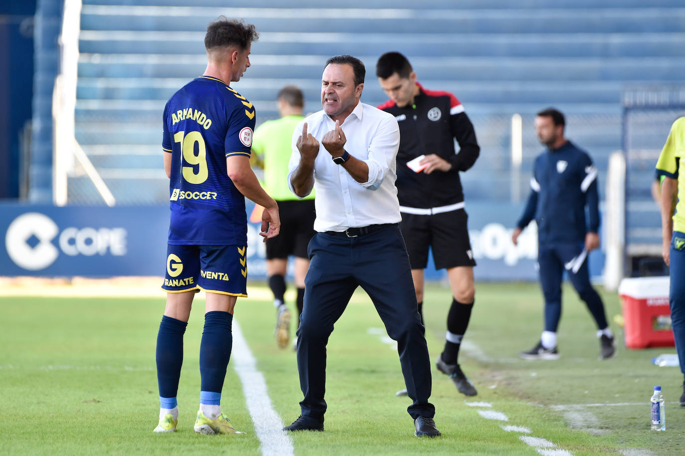 Fotos: Las mejores imágenes de la victoria del UCAM ante el Sevilla Atlético (2-1)