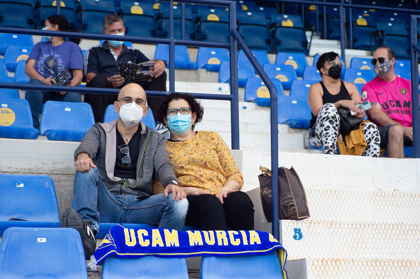 Fotos: Las mejores imágenes de la victoria del UCAM ante el Sevilla Atlético (2-1)