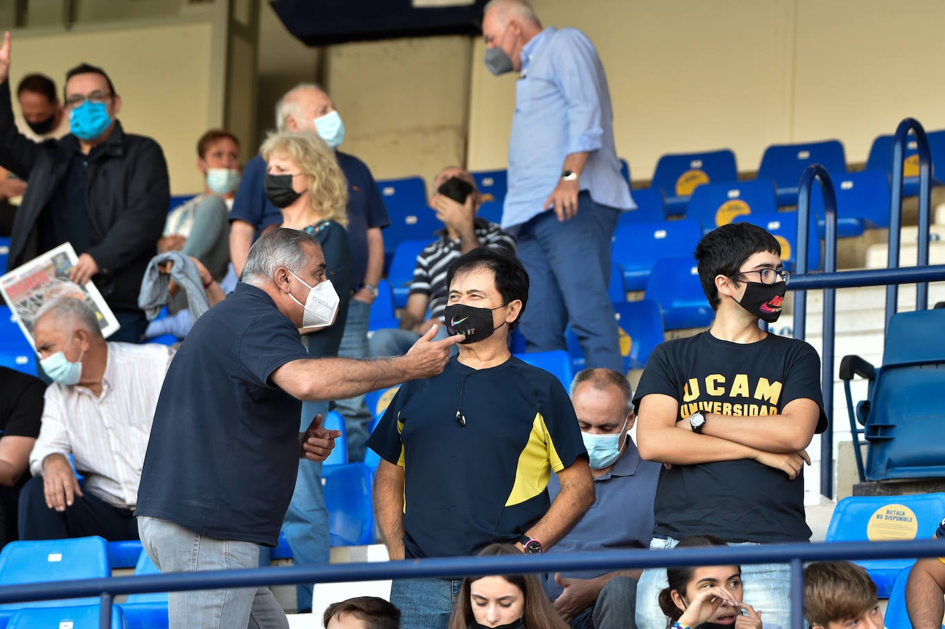 Fotos: Las mejores imágenes de la victoria del UCAM ante el Sevilla Atlético (2-1)