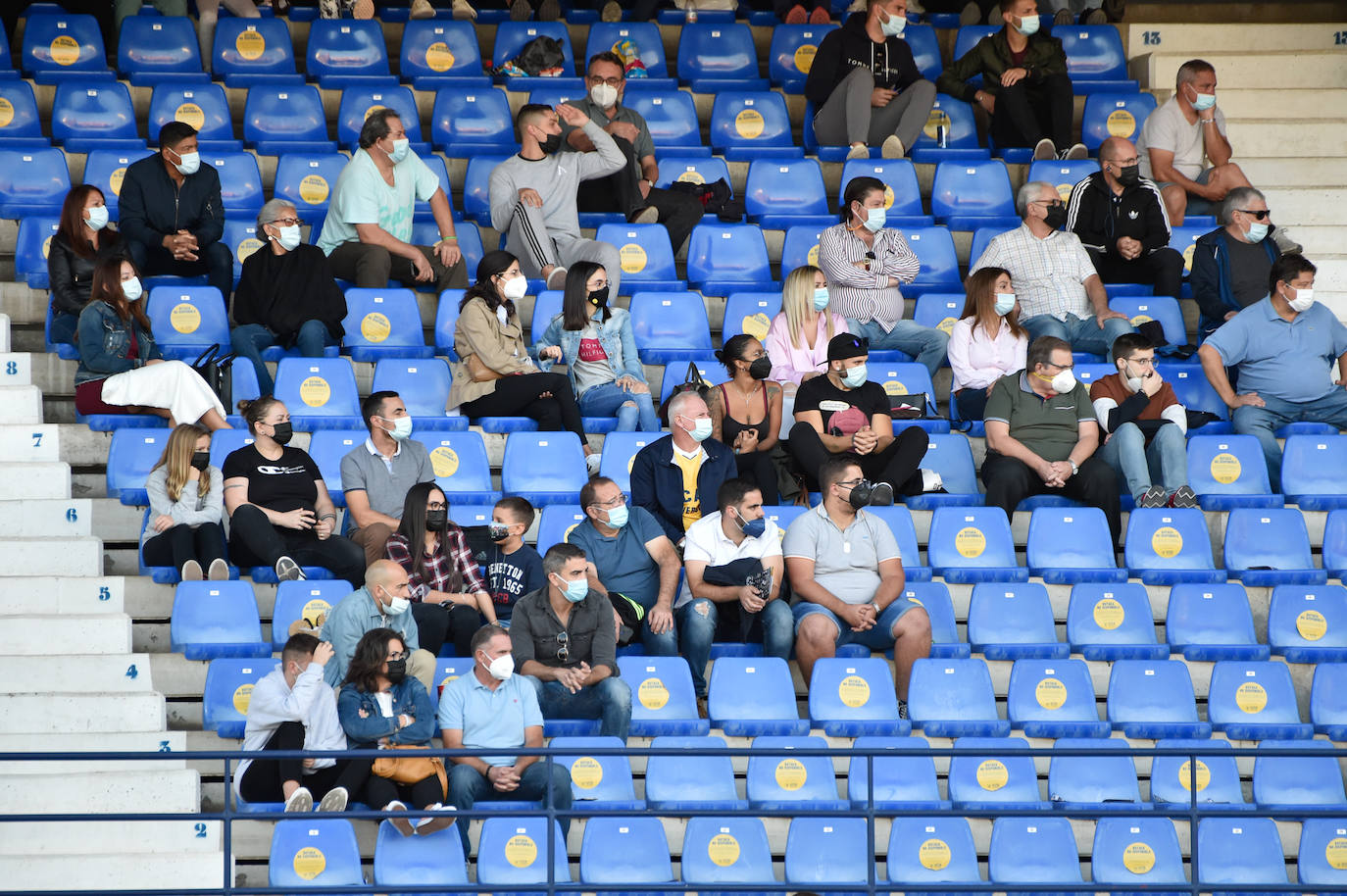 Fotos: Las mejores imágenes de la victoria del UCAM ante el Sevilla Atlético (2-1)