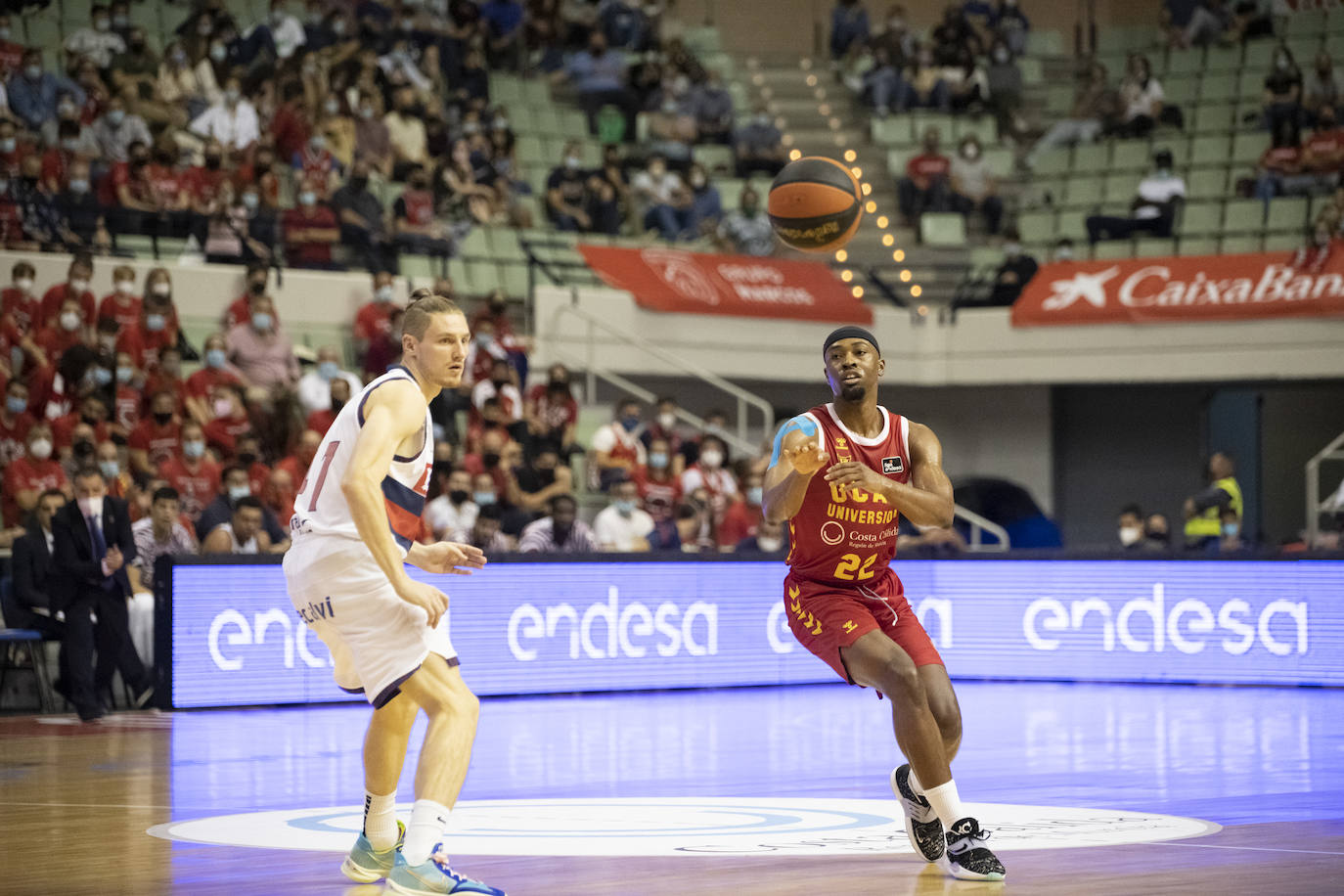 Fotos: La victoria del UCAM Murcia contra el Baskonia, en imágenes