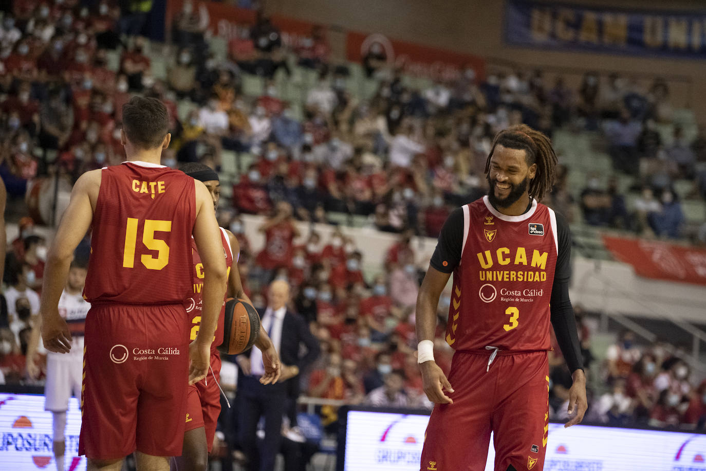 Fotos: La victoria del UCAM Murcia contra el Baskonia, en imágenes
