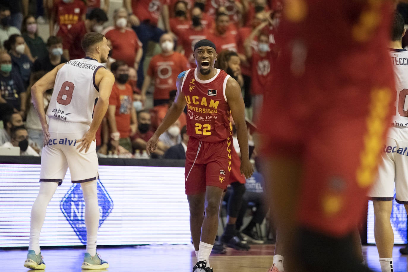 Fotos: La victoria del UCAM Murcia contra el Baskonia, en imágenes