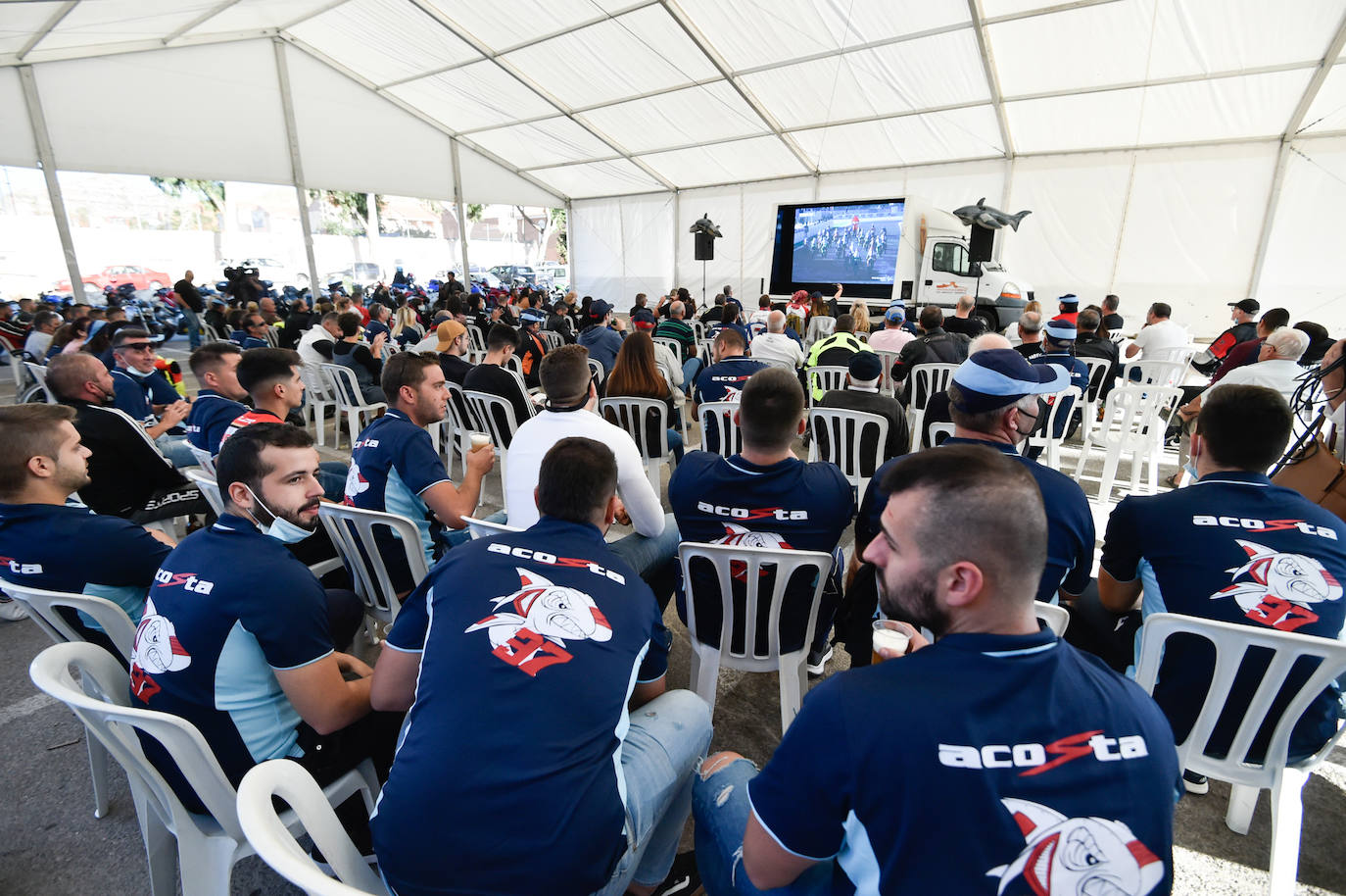 Fotos: Así se ha vivido en Mazarrón el podio de Acosta en el GP de Emilia Romaña