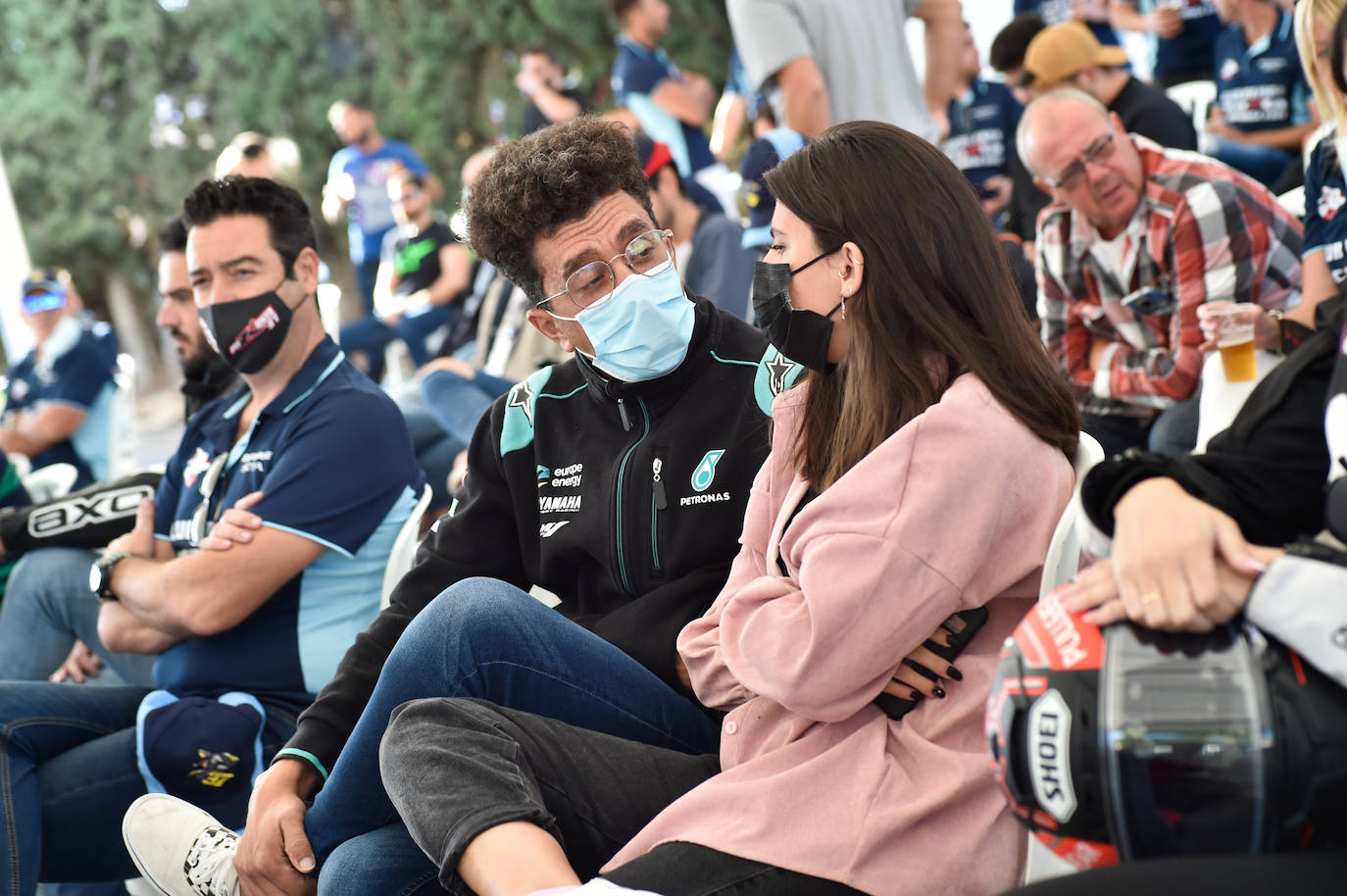 Fotos: Así se ha vivido en Mazarrón el podio de Acosta en el GP de Emilia Romaña