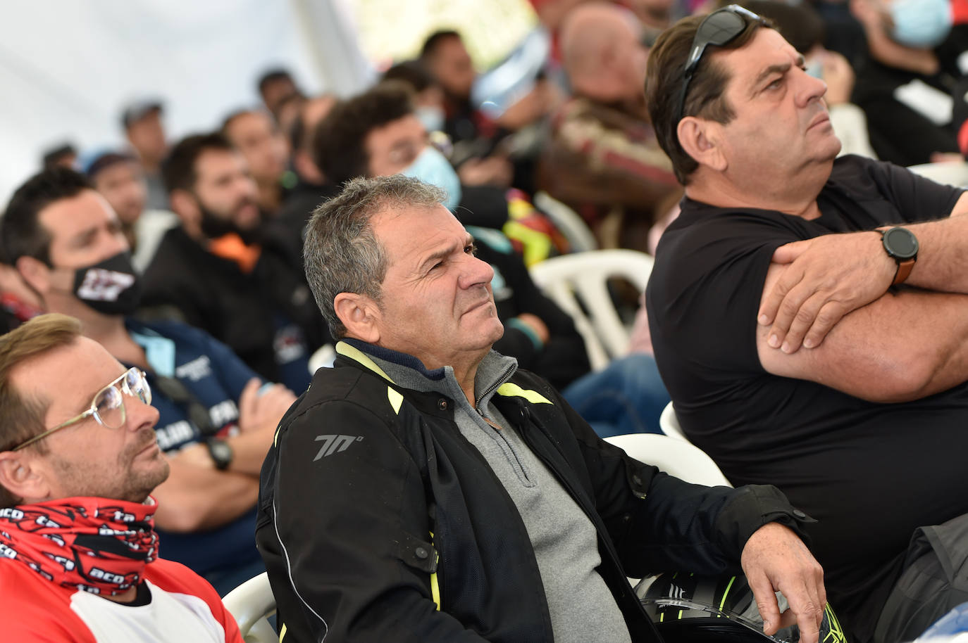 Fotos: Así se ha vivido en Mazarrón el podio de Acosta en el GP de Emilia Romaña