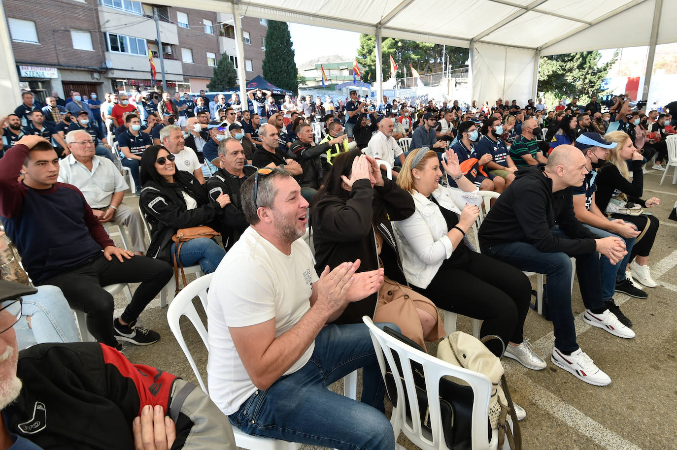 Fotos: Así se ha vivido en Mazarrón el podio de Acosta en el GP de Emilia Romaña