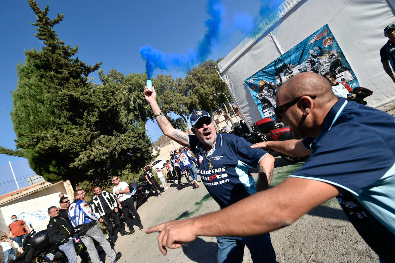 Fotos: Así se ha vivido en Mazarrón el podio de Acosta en el GP de Emilia Romaña
