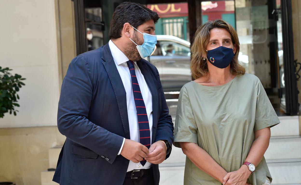 López Miras y Ribera, en una foto de archivo.