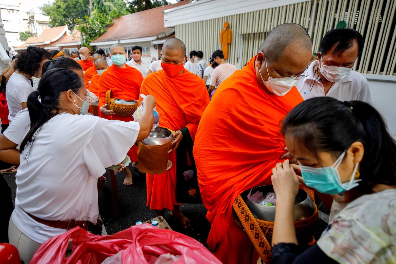 Fotos: El fin de la cuaresma budista