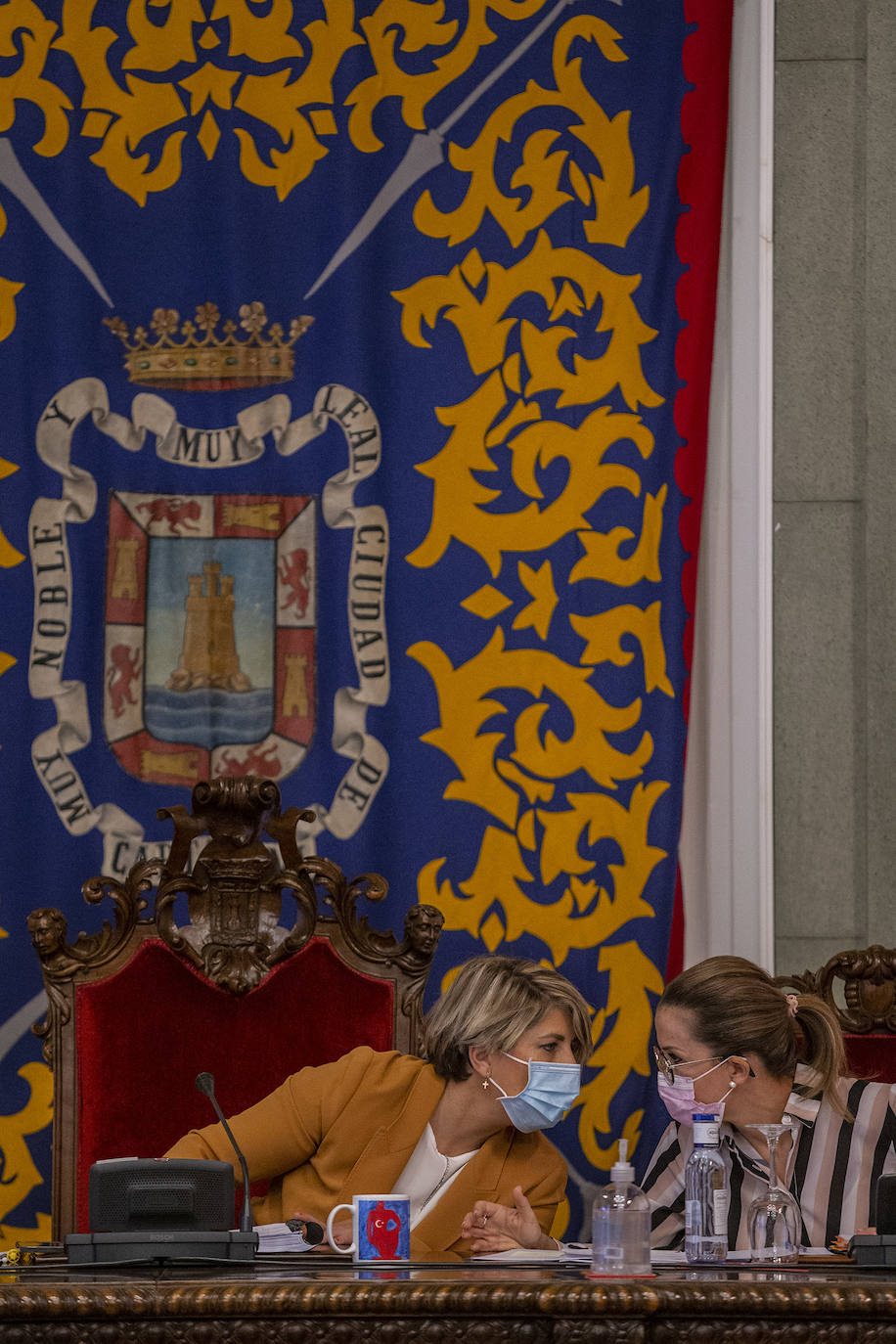 Fotos: Pleno del Ayuntamiento de Cartagena del 28 de octubre de 2021