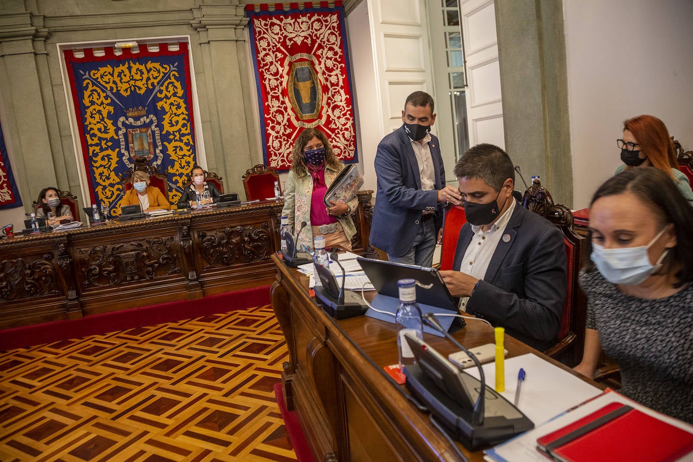 Fotos: Pleno del Ayuntamiento de Cartagena del 28 de octubre de 2021