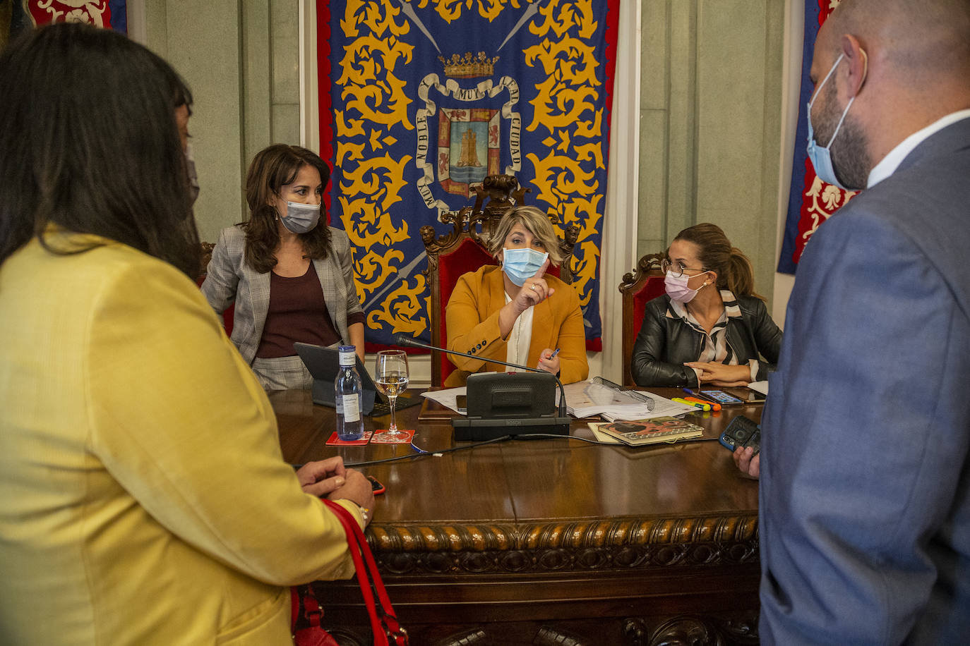 Fotos: Pleno del Ayuntamiento de Cartagena del 28 de octubre de 2021