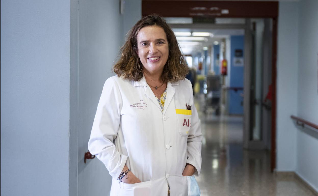 Ana Morales, coordinadora de la Unidad de Ictus del Hospital Virgen de la Arrixaca. 