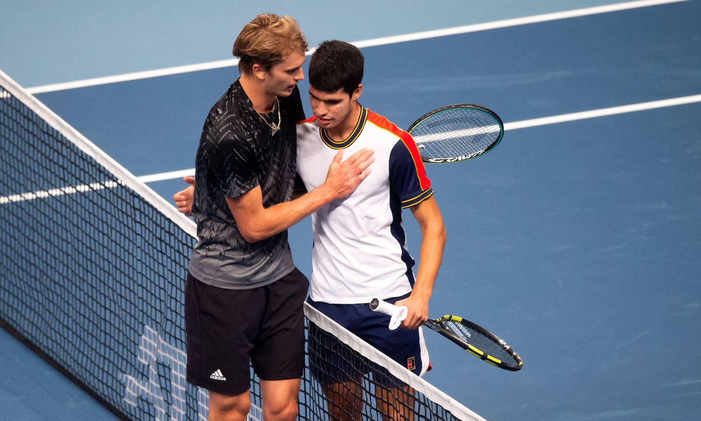 Fotos: Carlos Alcaraz cae ante Zverev en Viena