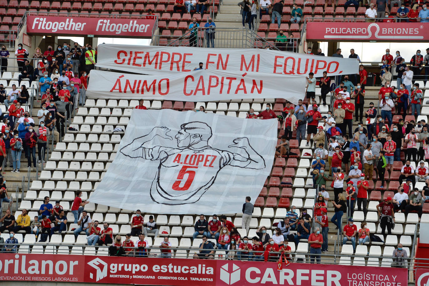 Fotos: El Enrique Roca en el Real Murcia - El Ejido, en imágenes