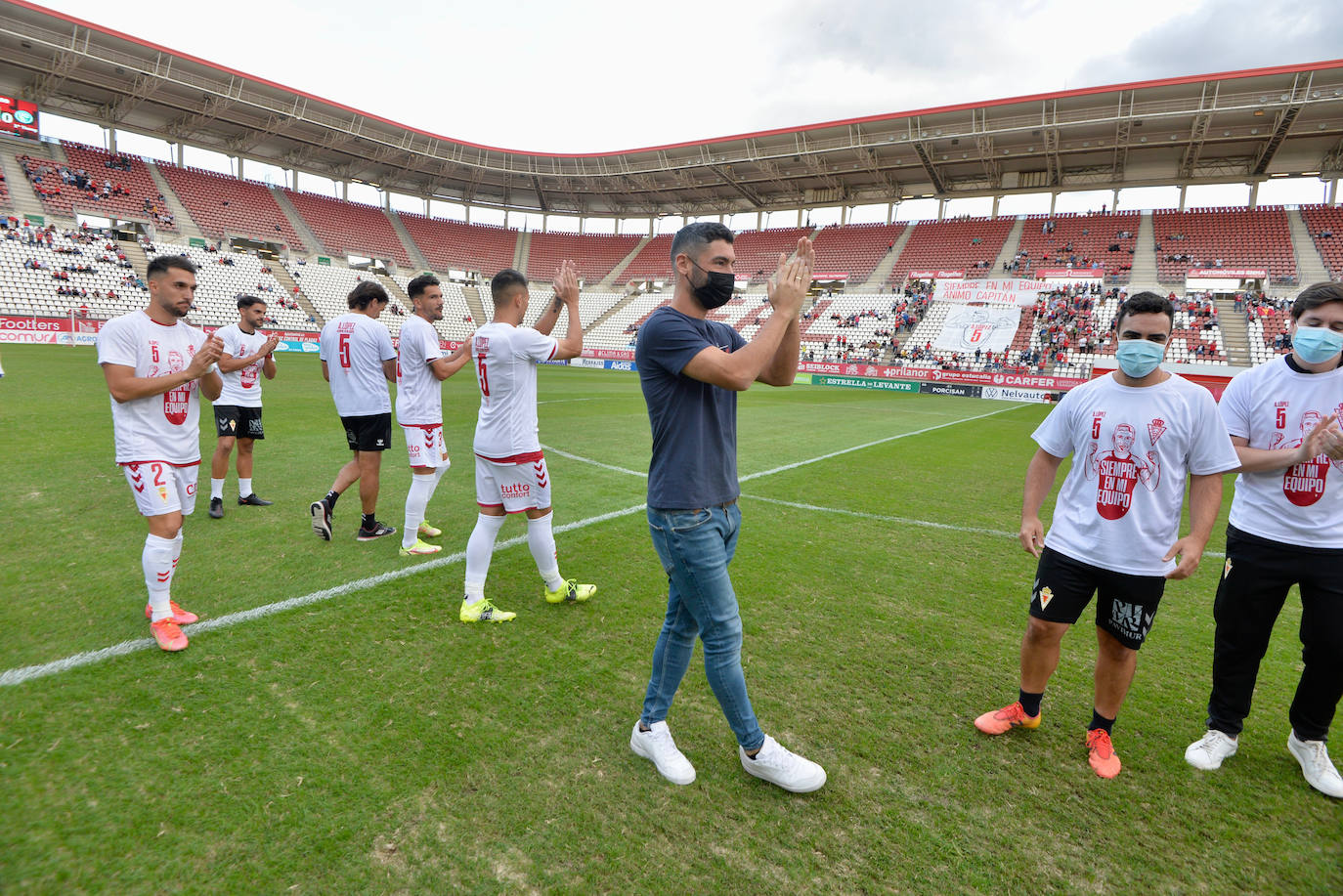 El empate del Real Murcia contra El Ejido, en imágenes