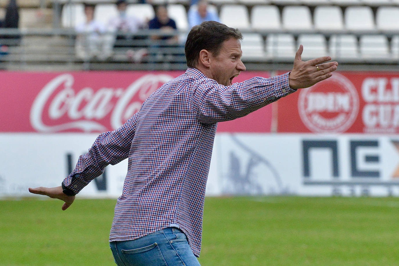 El empate del Real Murcia contra El Ejido, en imágenes