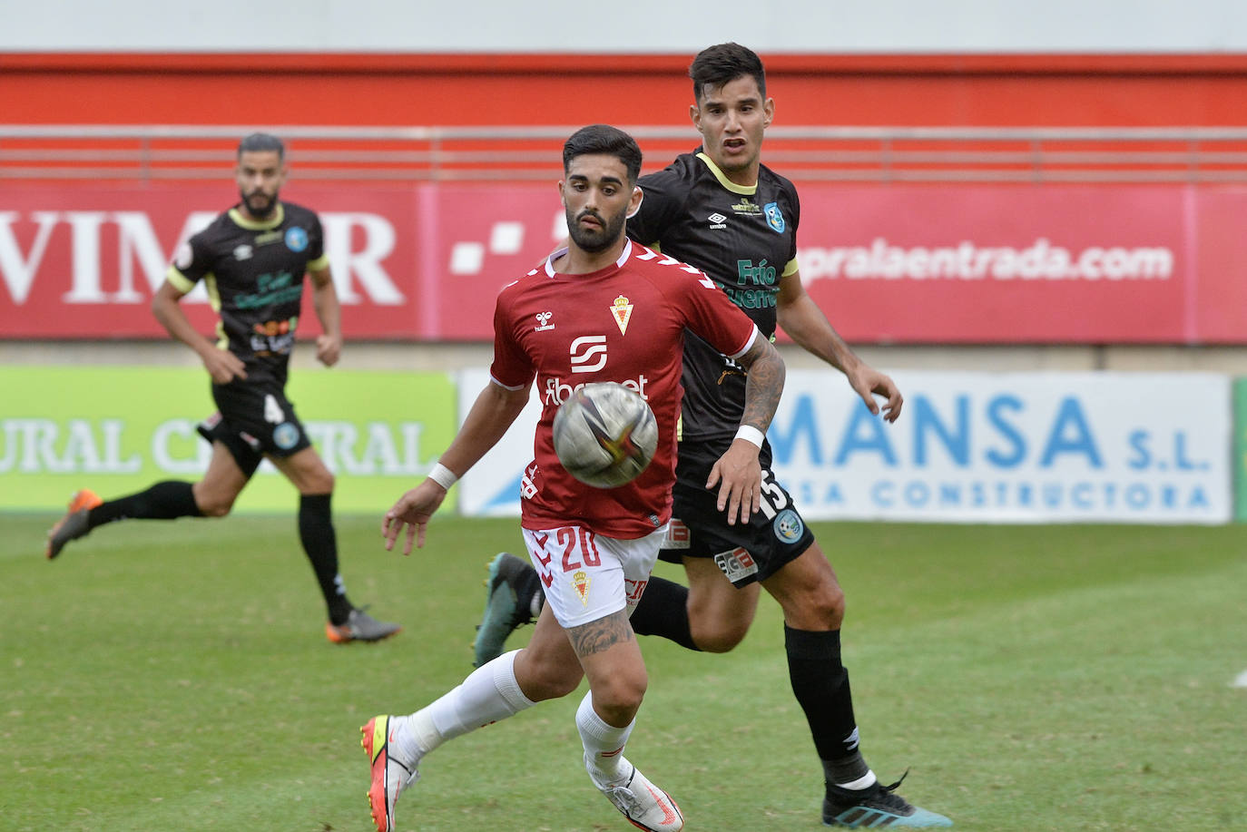 El empate del Real Murcia contra El Ejido, en imágenes