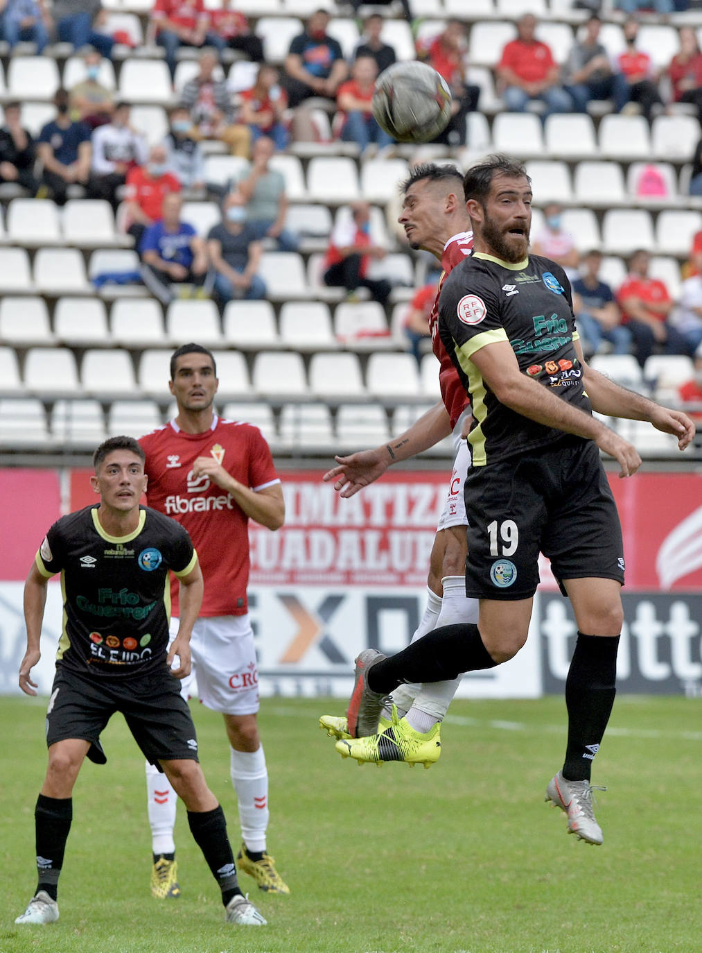 El empate del Real Murcia contra El Ejido, en imágenes