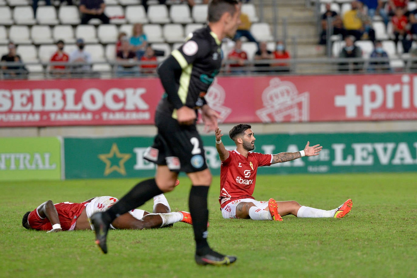 El empate del Real Murcia contra El Ejido, en imágenes