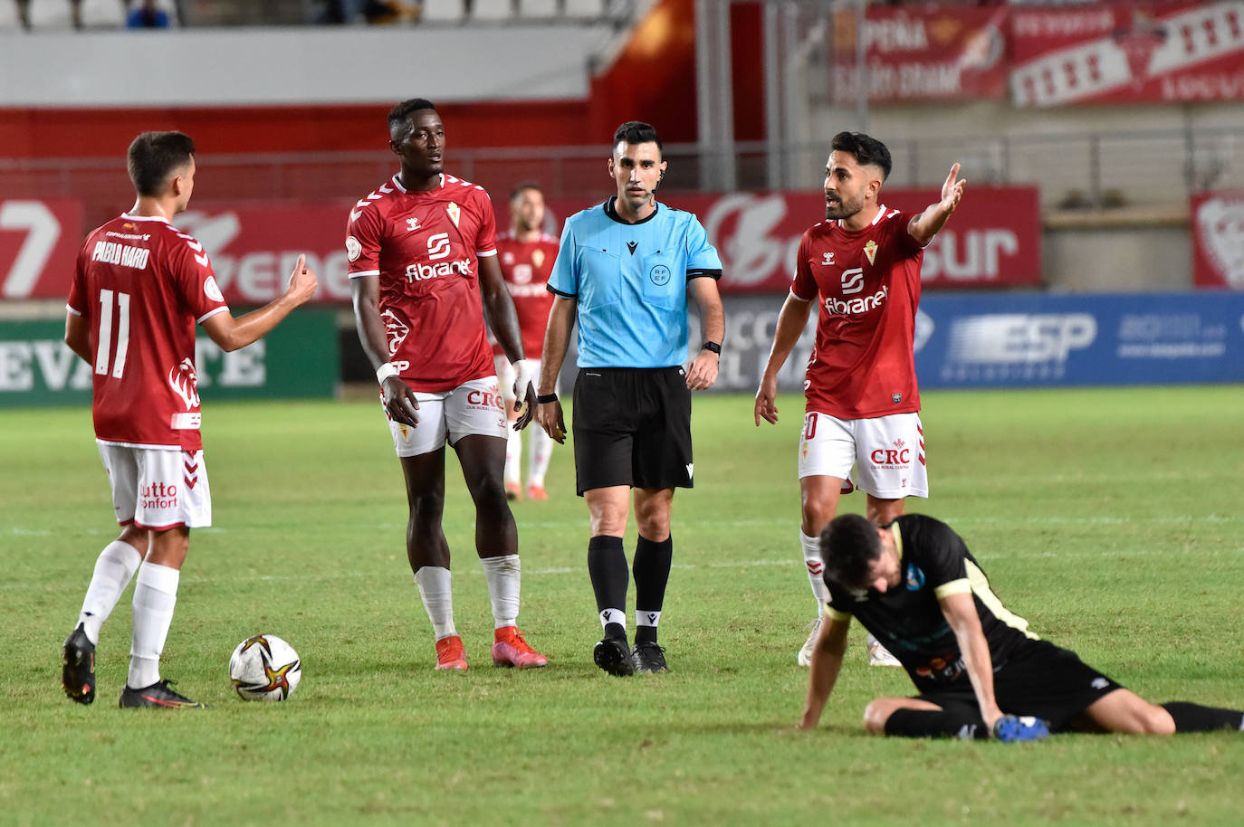 El empate del Real Murcia contra El Ejido, en imágenes