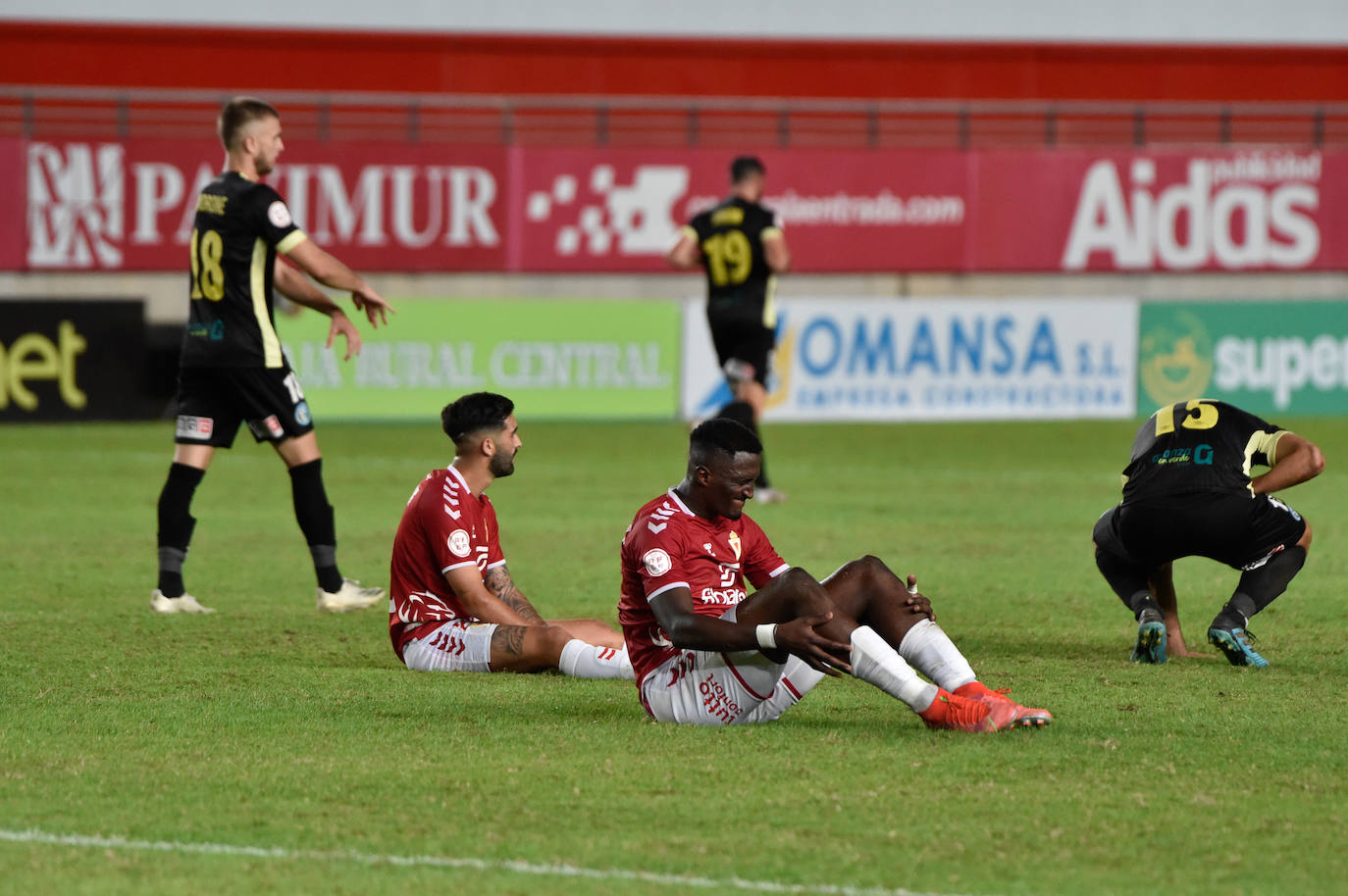 El empate del Real Murcia contra El Ejido, en imágenes