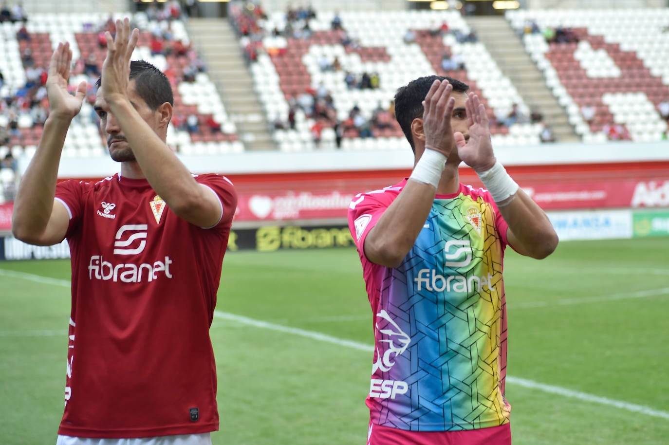 El empate del Real Murcia contra El Ejido, en imágenes