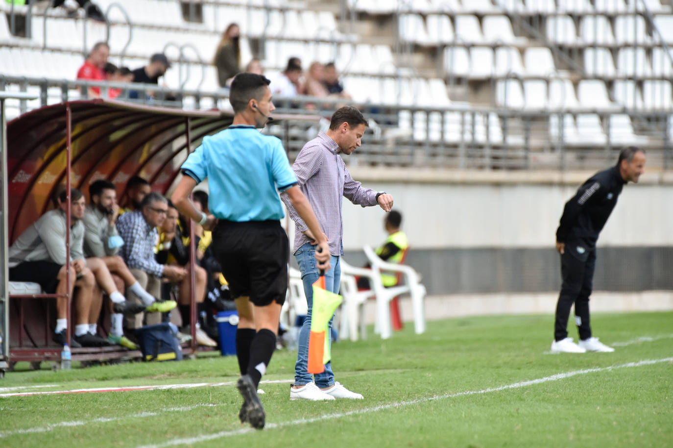 El empate del Real Murcia contra El Ejido, en imágenes