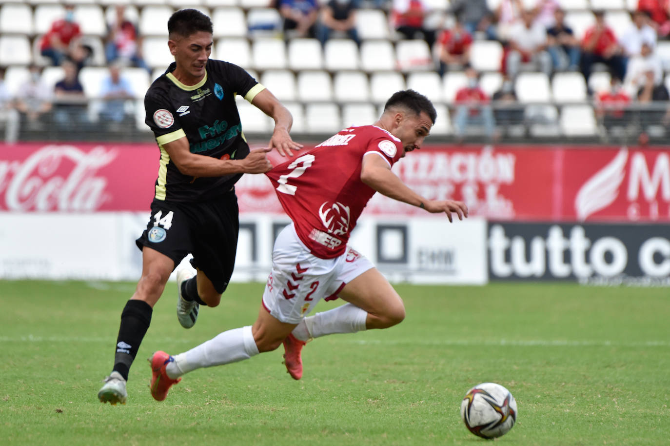 El empate del Real Murcia contra El Ejido, en imágenes