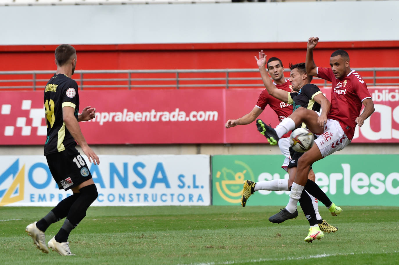 El empate del Real Murcia contra El Ejido, en imágenes