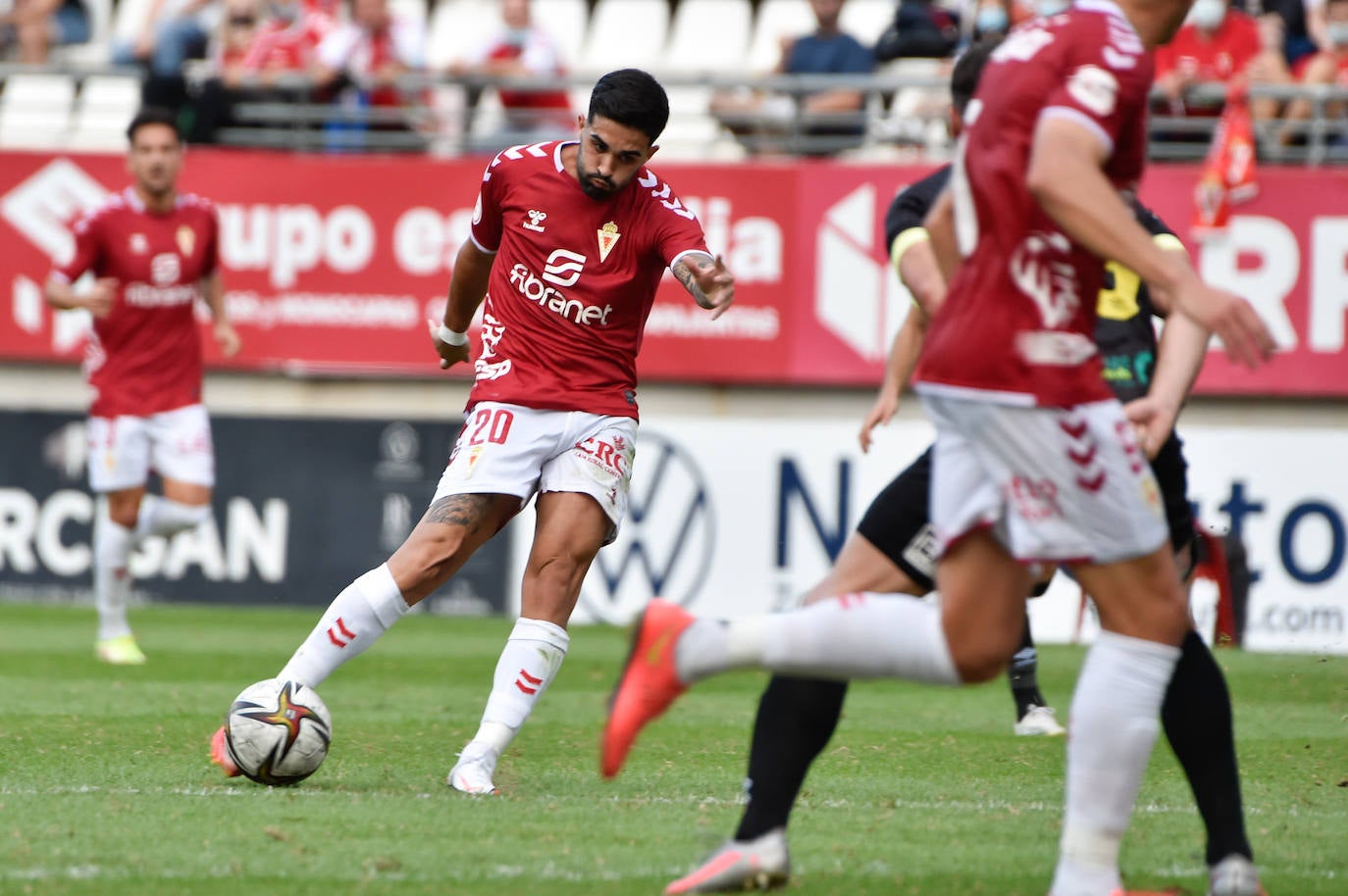 El empate del Real Murcia contra El Ejido, en imágenes