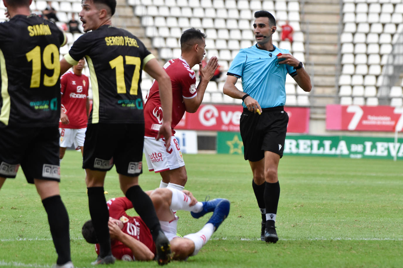 El empate del Real Murcia contra El Ejido, en imágenes