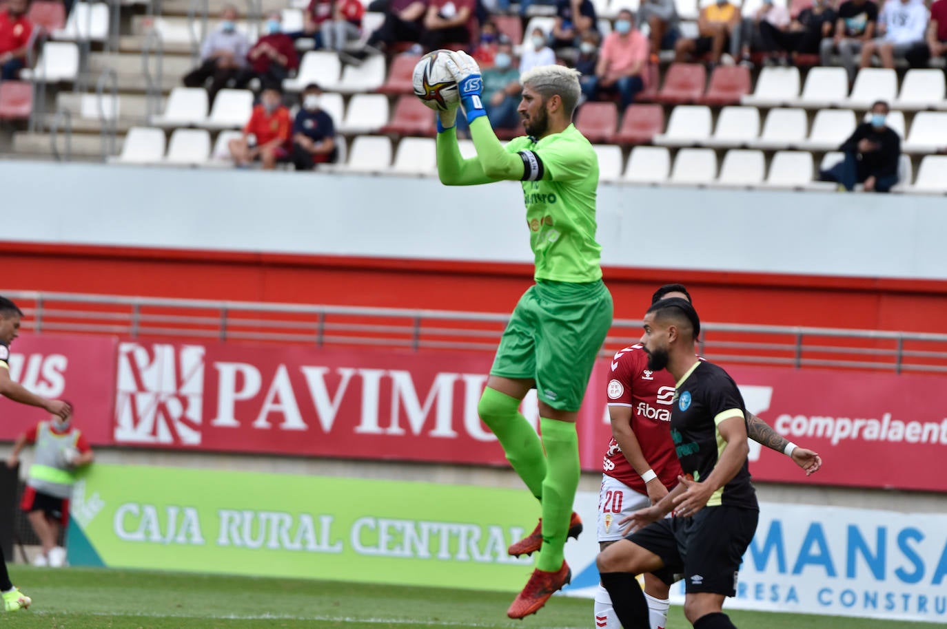 El empate del Real Murcia contra El Ejido, en imágenes