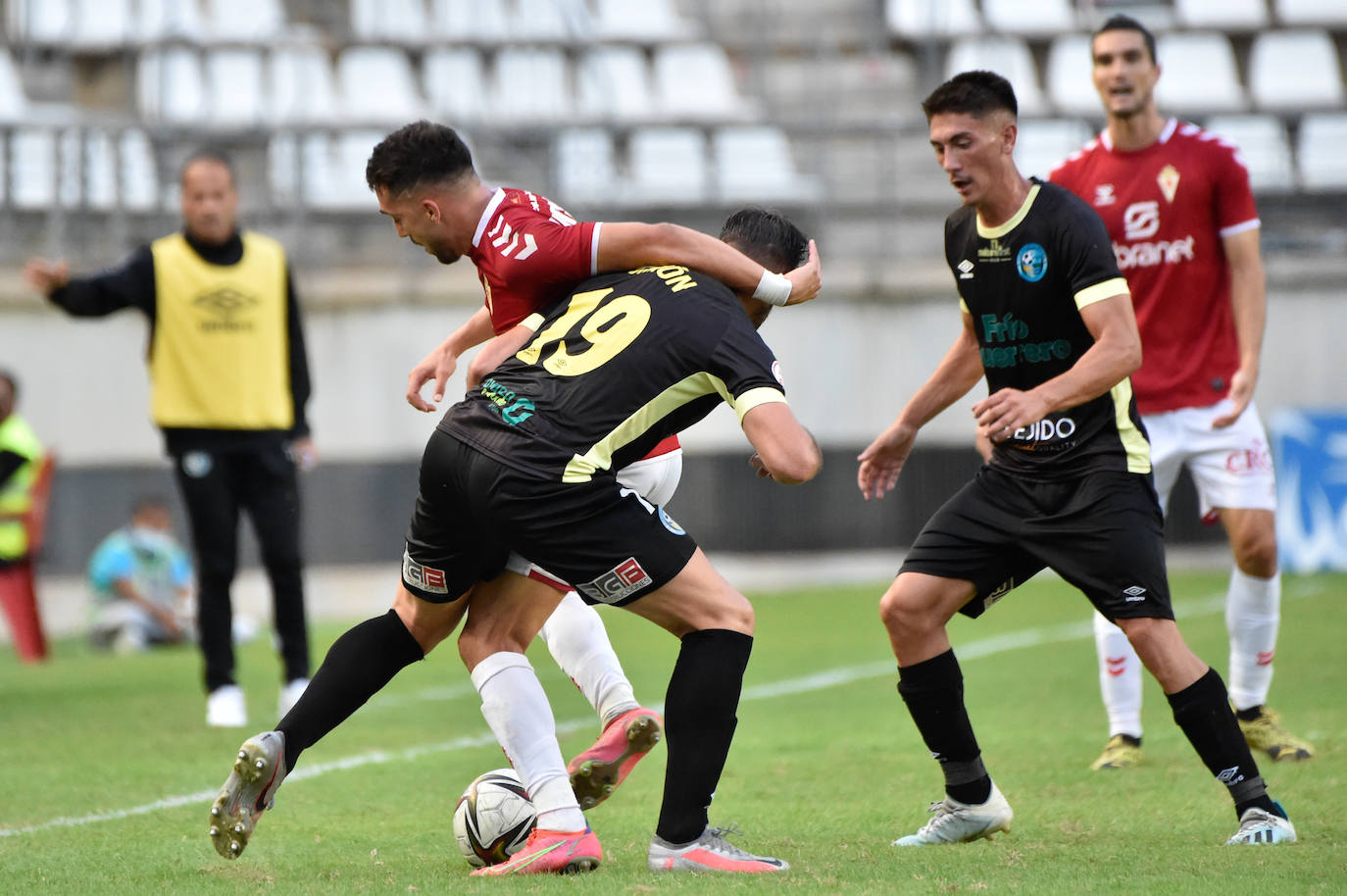 El empate del Real Murcia contra El Ejido, en imágenes