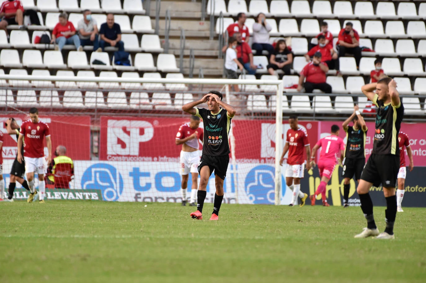 El empate del Real Murcia contra El Ejido, en imágenes