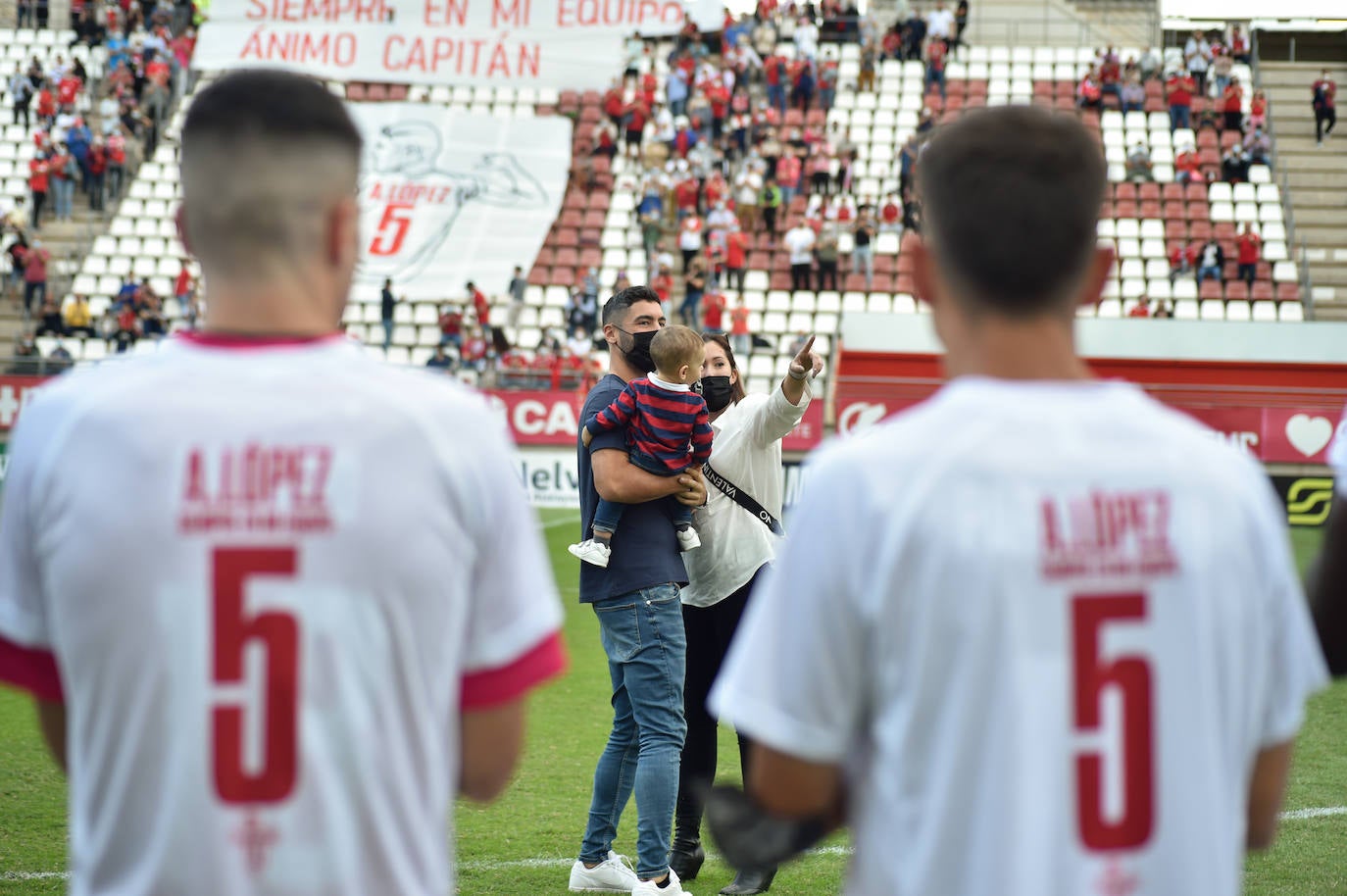 El empate del Real Murcia contra El Ejido, en imágenes