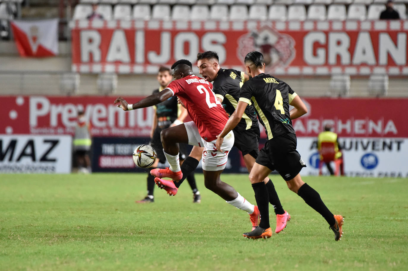 El empate del Real Murcia contra El Ejido, en imágenes