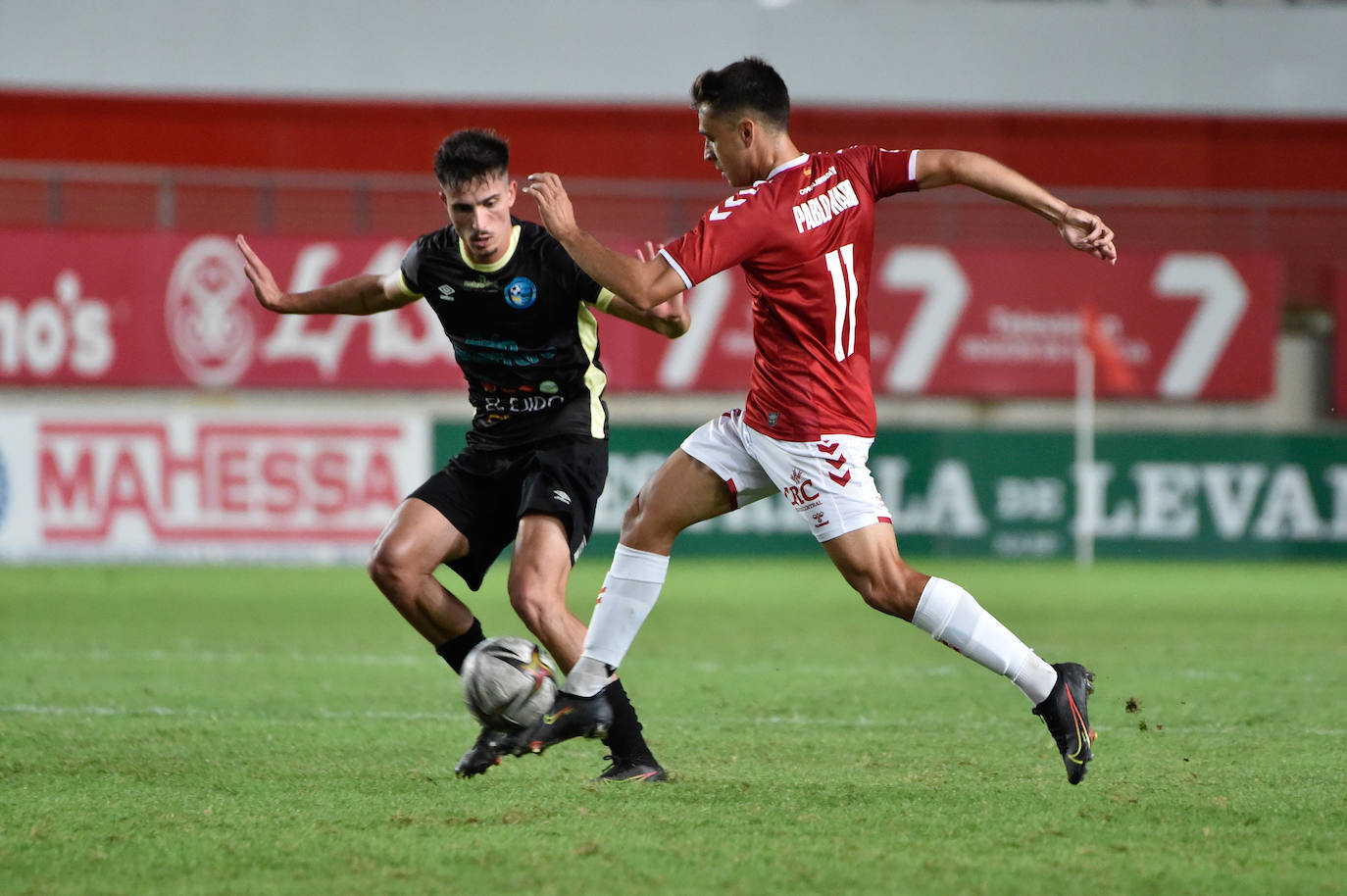 El empate del Real Murcia contra El Ejido, en imágenes