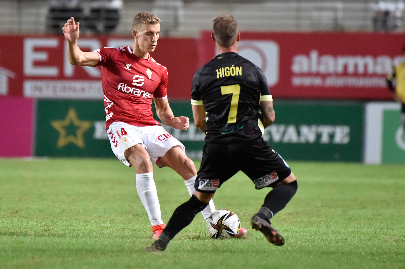 El empate del Real Murcia contra El Ejido, en imágenes