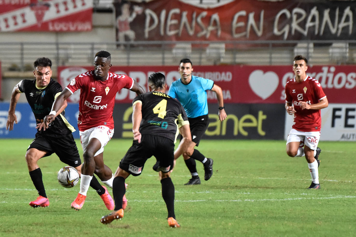 El empate del Real Murcia contra El Ejido, en imágenes