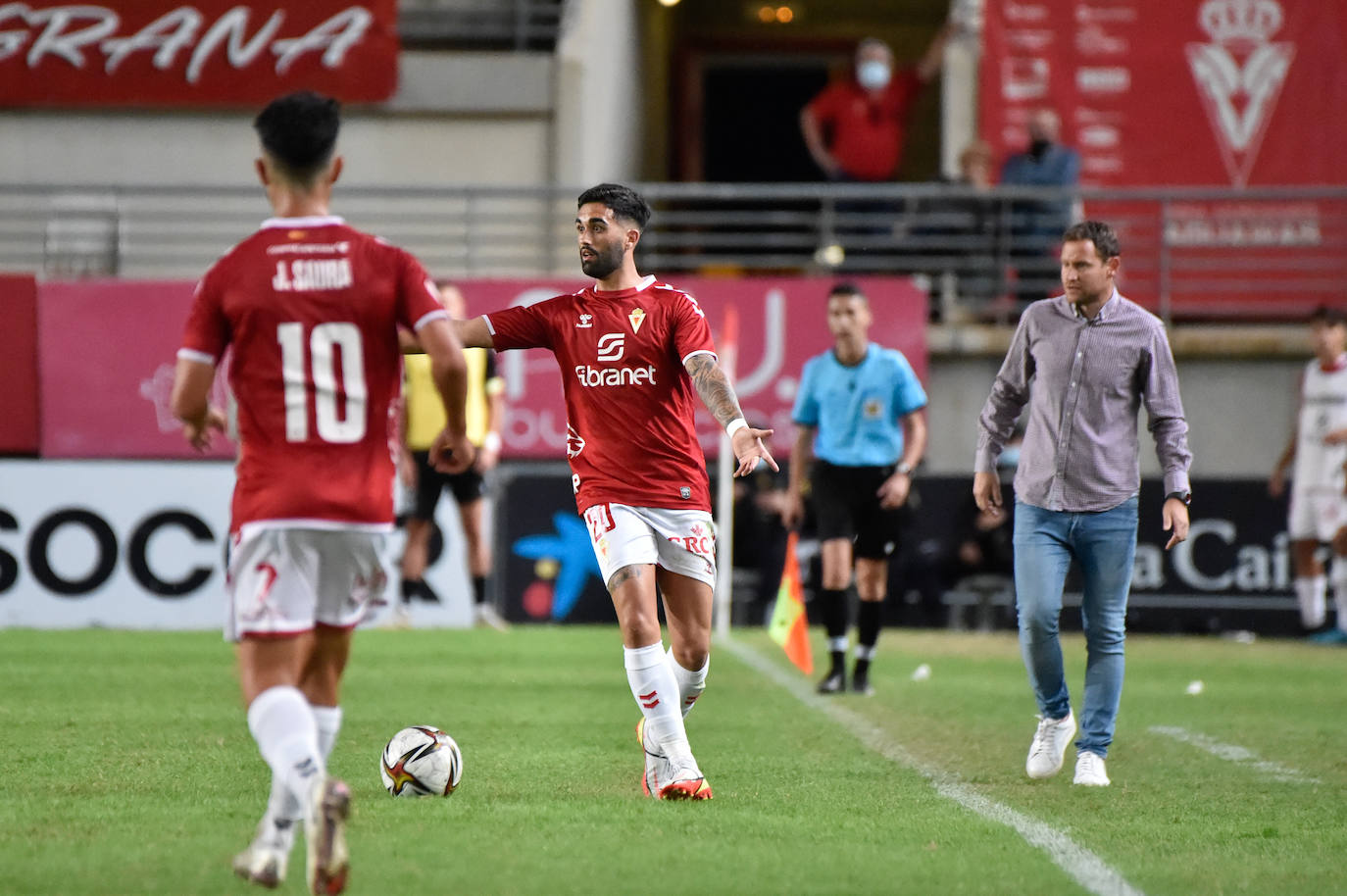 El empate del Real Murcia contra El Ejido, en imágenes