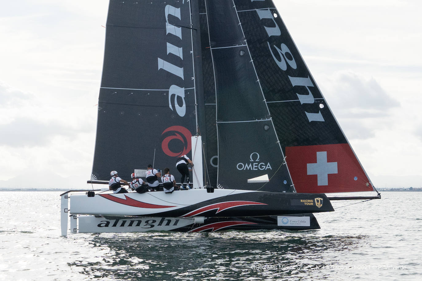 Fotos: Los catamaranes voladores, en marcha en la GC32 Mar Menor Cup