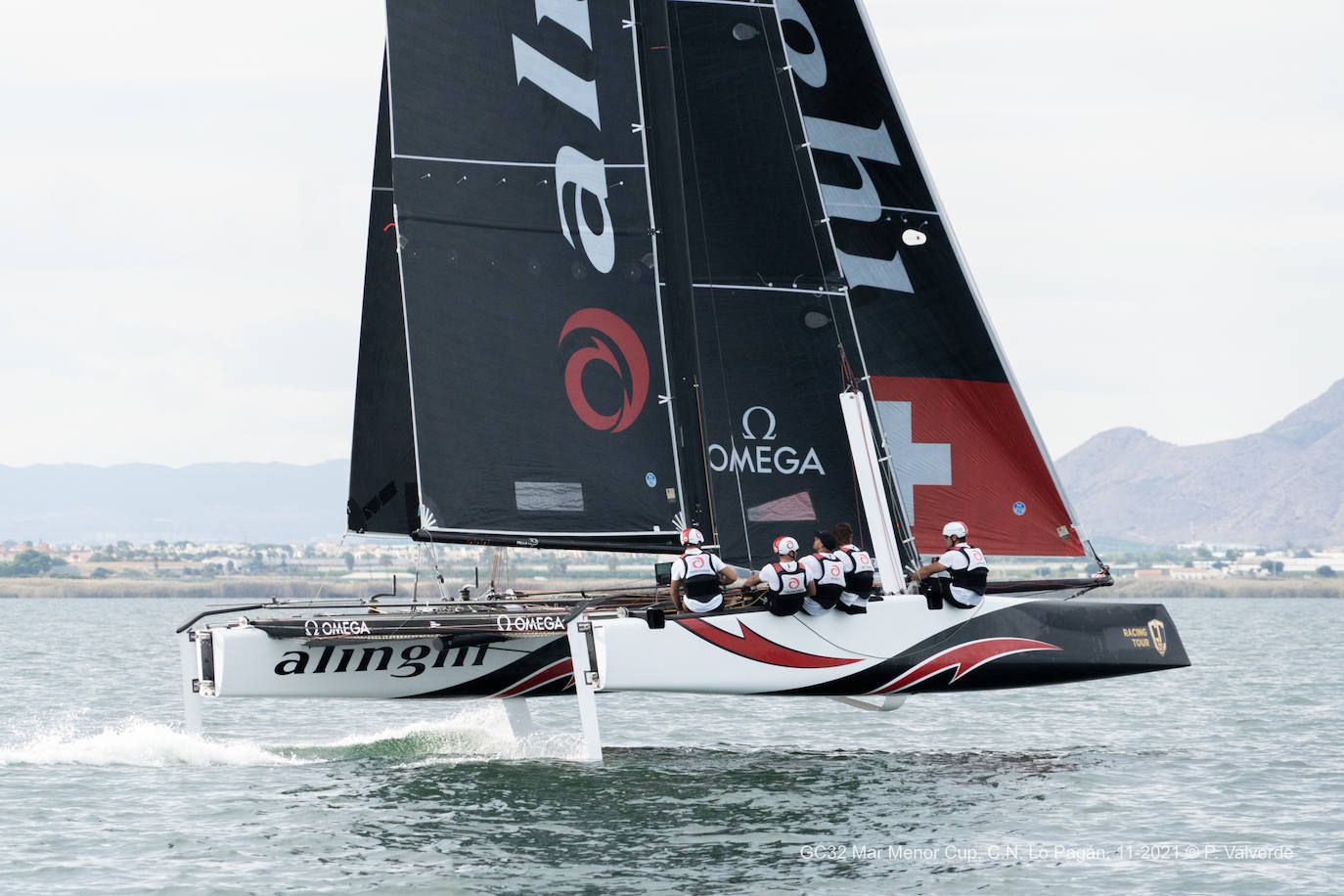 Fotos: Los catamaranes voladores, en marcha en la GC32 Mar Menor Cup