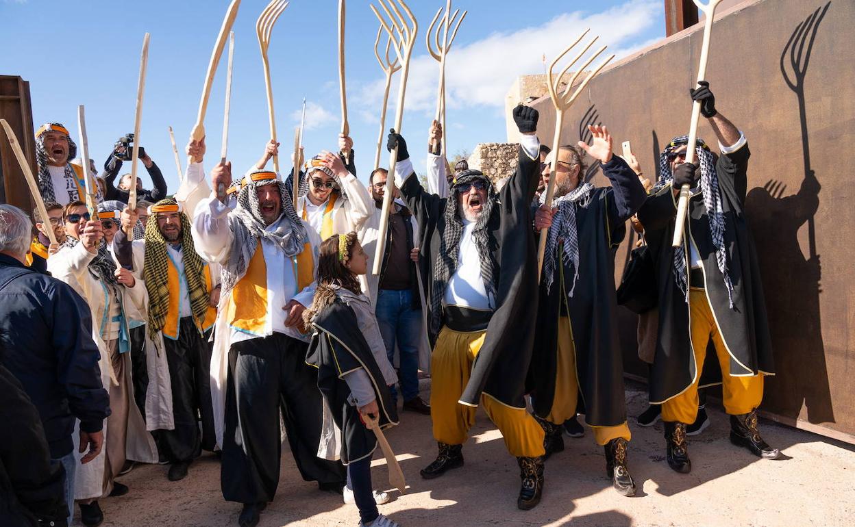 Actos por el día de San Clemente en Lorca, en 2019. 