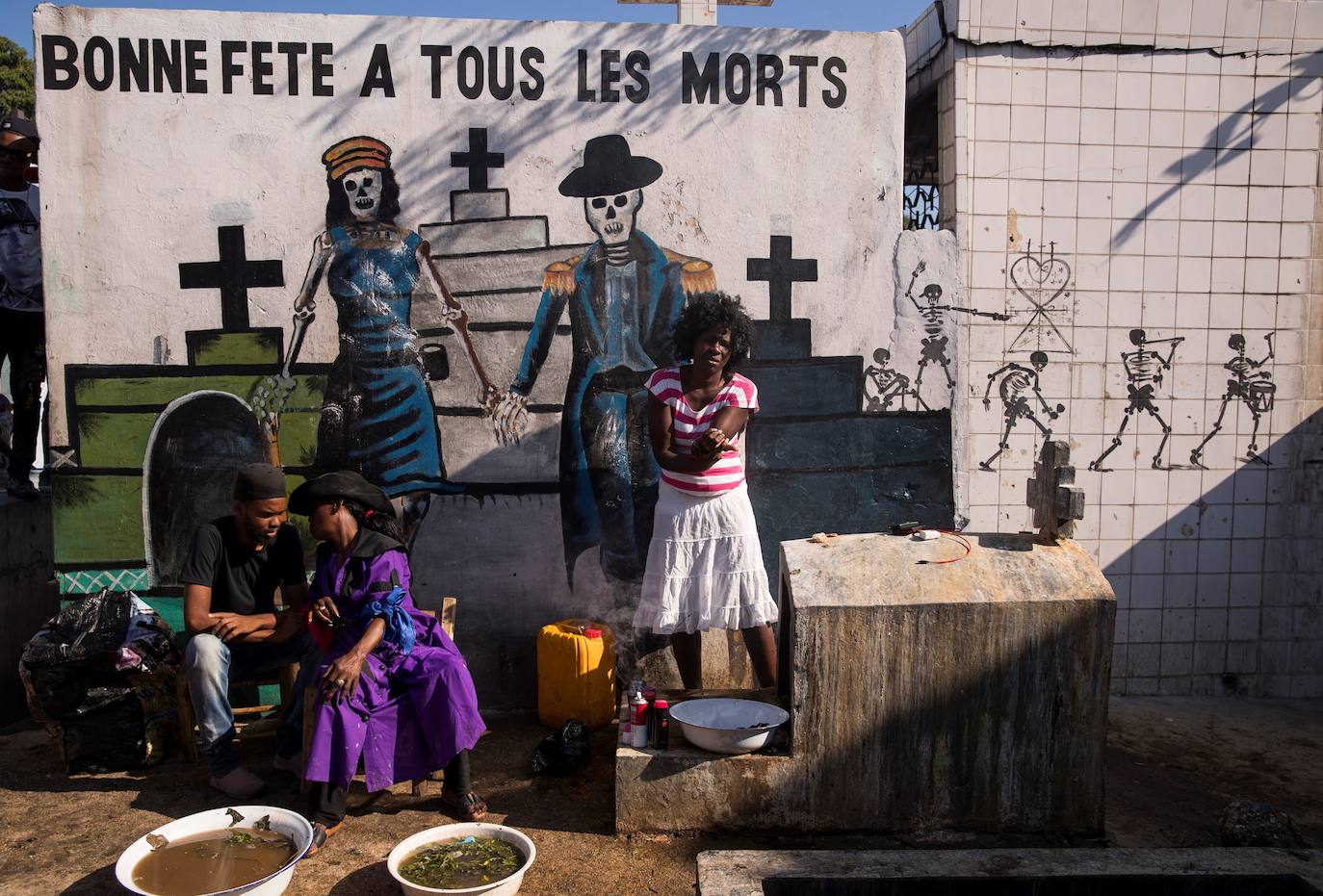 Fotos: Vudú en el cementerio