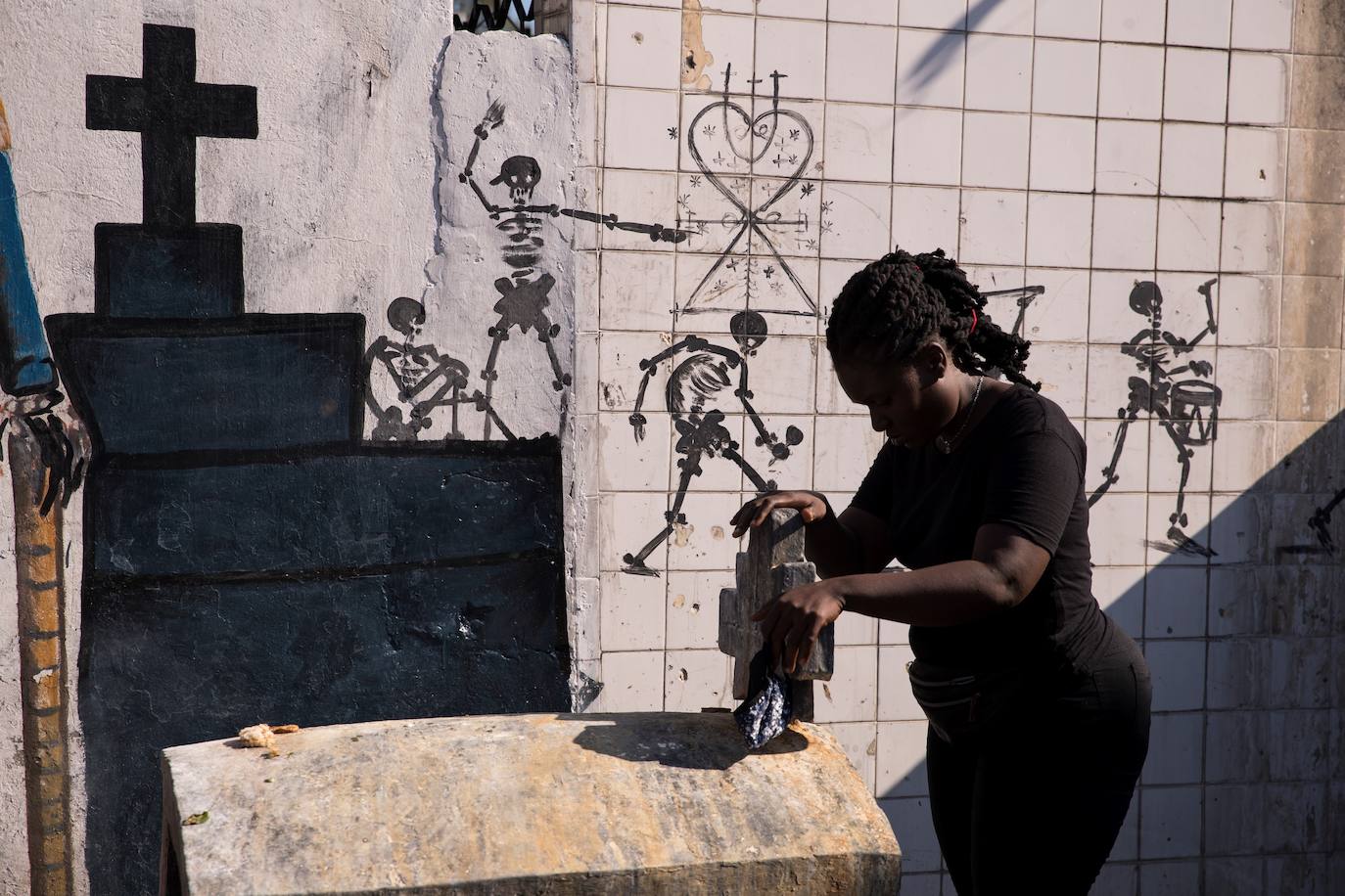 Fotos: Vudú en el cementerio