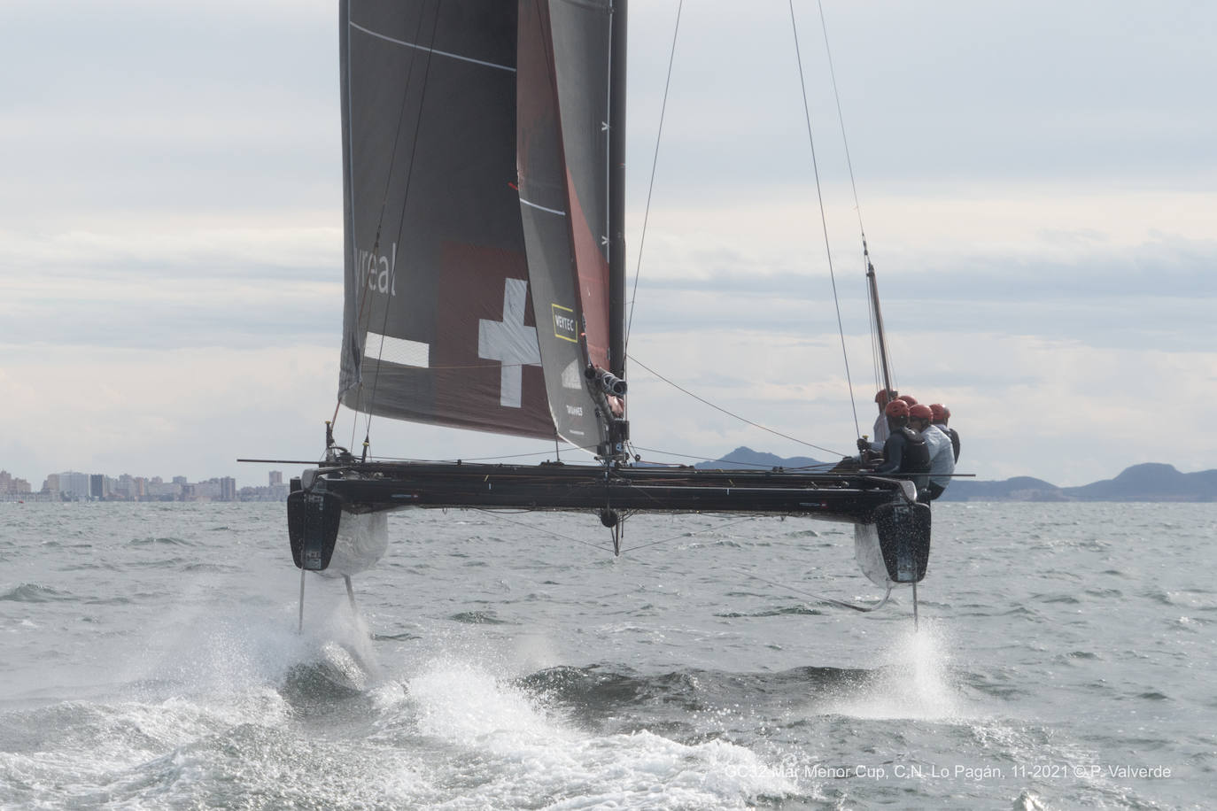 Fotos: El espectáculo de los catamaranes voladores GC32 llega al Mar Menor